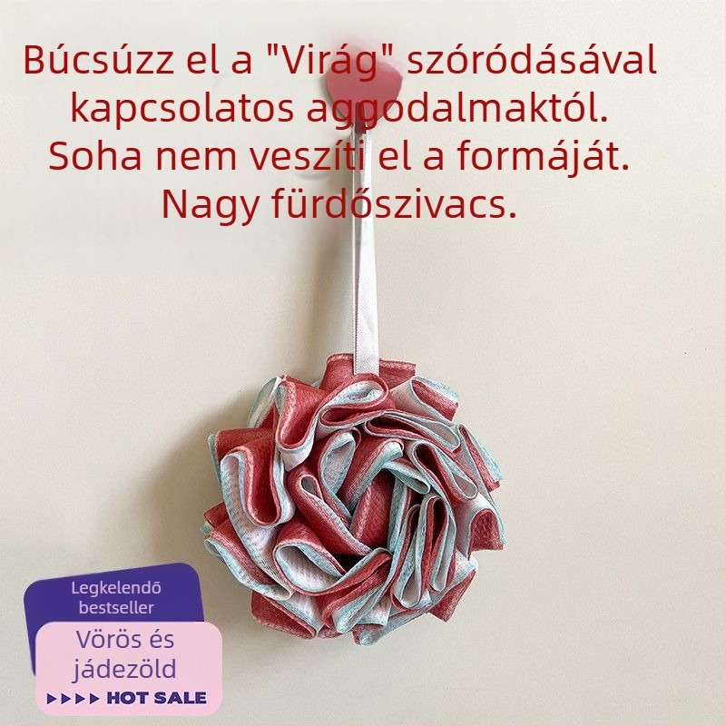 Unique PE fürdőgolyó gyerekeknek — tartós, nem szakad szét, fürdőszivacs