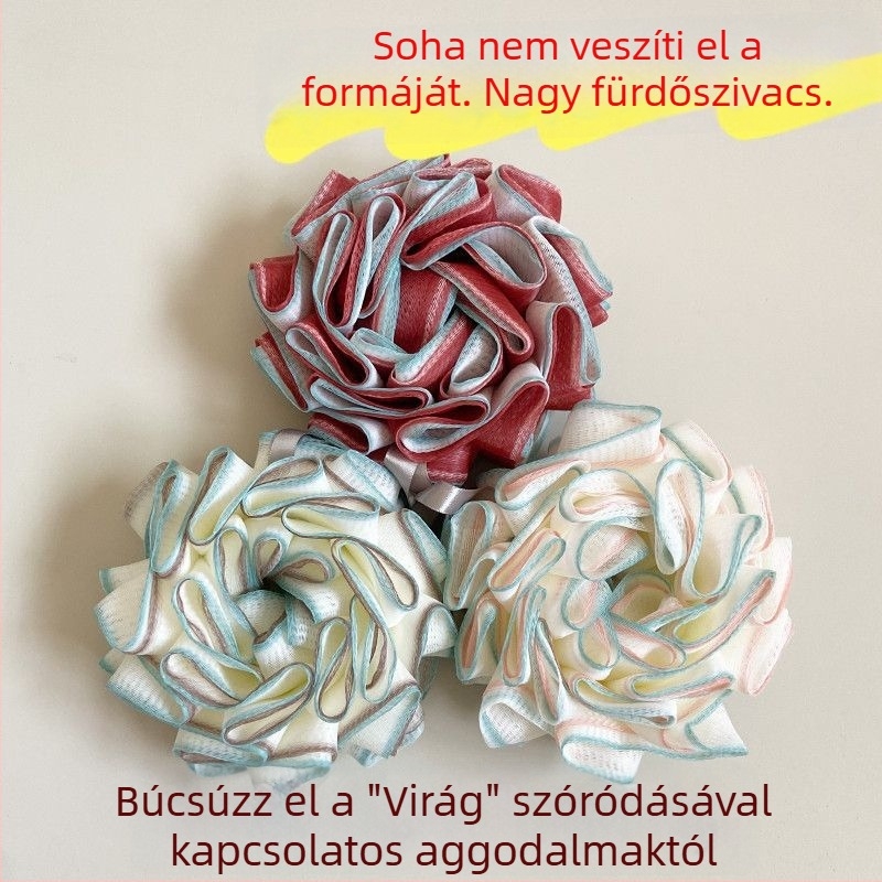 Unique PE fürdőgolyó gyerekeknek — tartós, nem szakad szét, fürdőszivacs