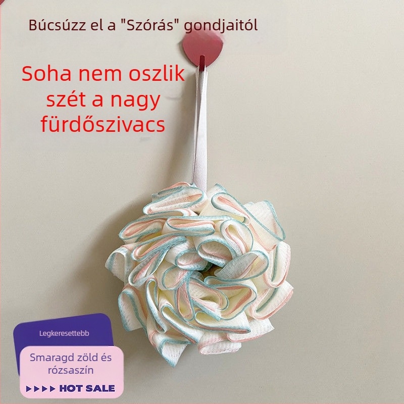 Unique PE fürdőgolyó gyerekeknek — tartós, nem szakad szét, fürdőszivacs