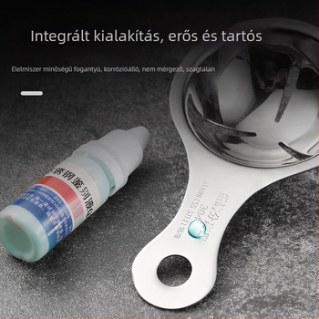 Kézi tojáshabverő 304 rozsdamentes acélból – tojásfelverő és fehérje szeparátor