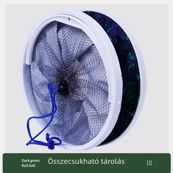 Összecsukható vízvödör utazásokhoz, horgászathoz és kempingezéshez – PVC