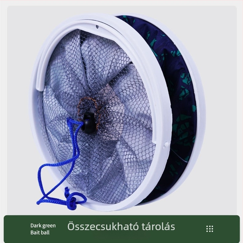 Összecsukható vízvödör utazásokhoz, horgászathoz és kempingezéshez – PVC
