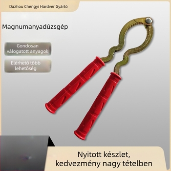 Diótörő eszköz - Többcélú dióhéjnyitó és magkivételi fogó, rozsdamentes acél, modern minimál dizájn
