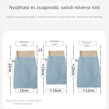 Sanli vékony, gyorsan száradó fürdőkesztyű otthoni használatra, erőteljes hámlasztó kesztyű férfiaknak és nőknek