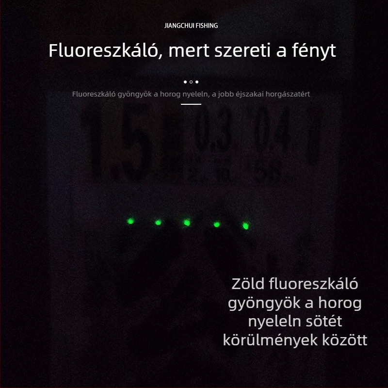No.14 tűbarbás jégkori horog – japán eredetű, Jianghang márka, 10 tasak a dobozban