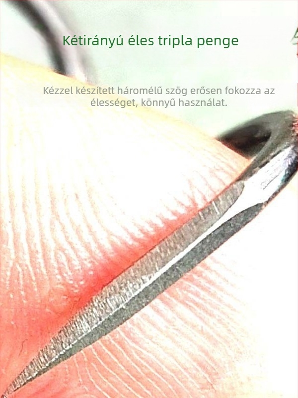 Ming Wu horgony horog, barb-val, folyóparti horgászat, készlet több méretben