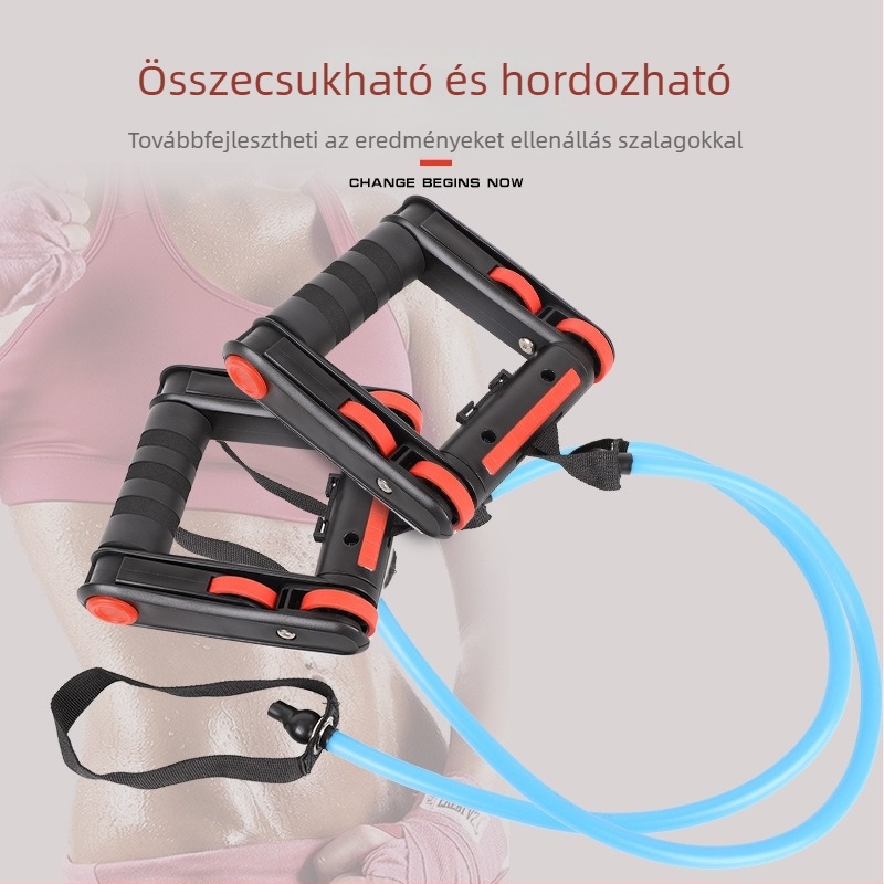 Haskerék - többfunkciós, nem összecsukható, irodai és otthoni használatra, Modell: Multi-Functional abdominal wheel, Márka: Zhuo Jian
