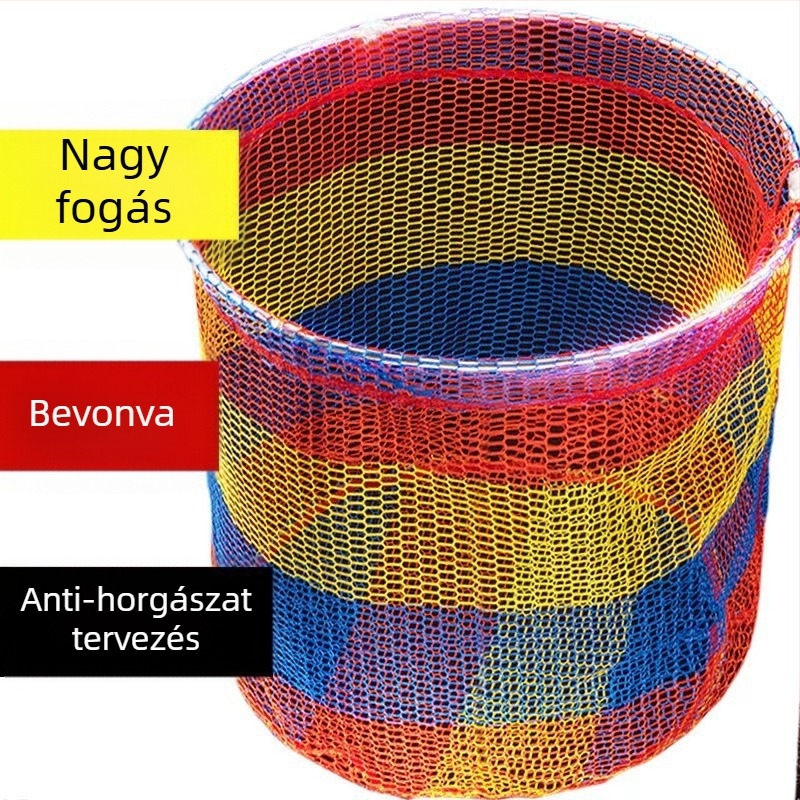 Arnova összecsukható fém hálófej horgászathoz