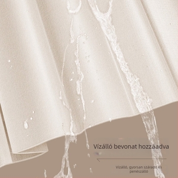 Mágneses szívó zuhanyfüggöny, láthatatlan hajtogatás, vastagabb vízálló anyag a fürdőszobai válaszfalhoz, fúrás nélküli felszerelés