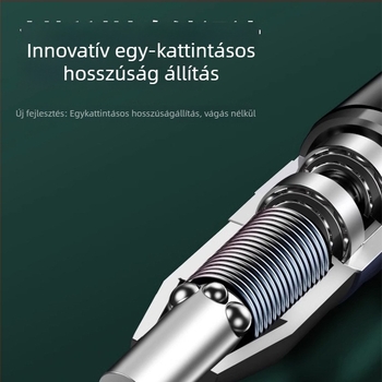 Önszabályozó záródású ugrókötél acélhuzallal, állítható, dupla csapágyas, 3 m hosszú