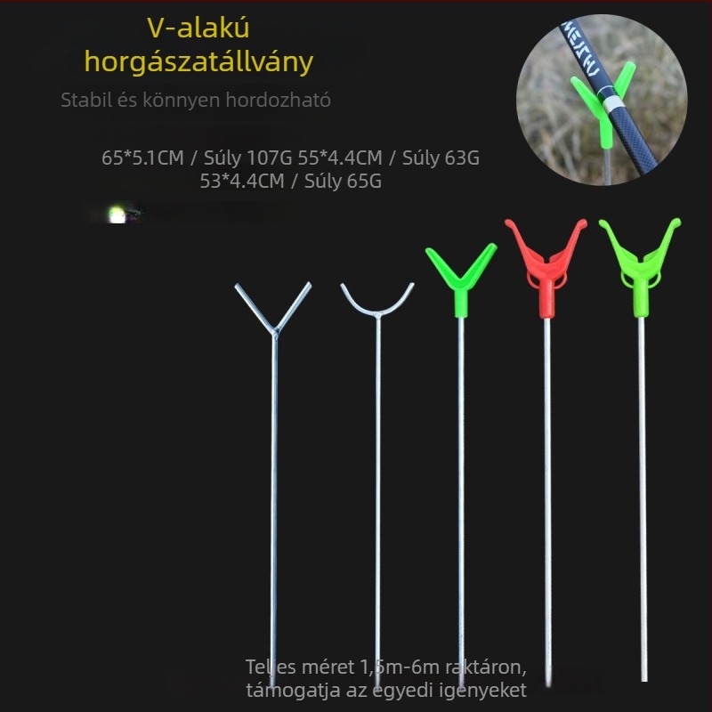 Shangpu Fém földre beépíthető horgászbot tartó