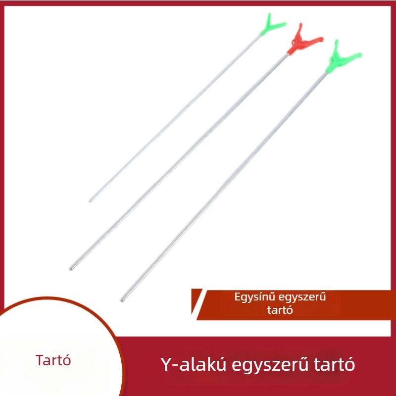 Dongyu Földbe Illeszthető Horgászbot Tartó, Fém, Y-alakú, Nem Összesukható