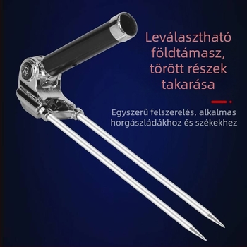Bohai Ocean TQ sorozat karbonból készült akkumulátor- és horgászbot tartó, összecsukható és többirányú forgással