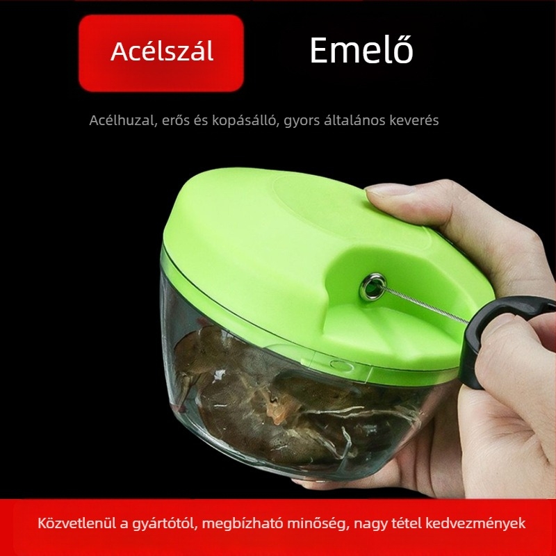Többfunkciós garnéla-feldolgozó eszköz acélhuzalos húzóval, csalihúzó őrlő és keverő — Chen million, ABS