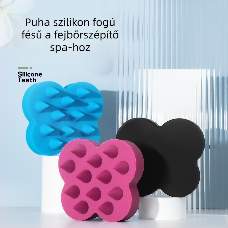 NAYO szilikon sampon- és fejbőrmasszázs ecset – Guangzhou eredet, csomagolás 240