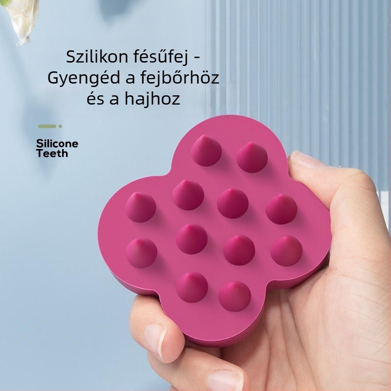 NAYO szilikon sampon- és fejbőrmasszázs ecset – Guangzhou eredet, csomagolás 240