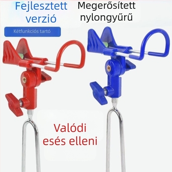 Horgászbot tartó - Shang Hongjia, fém, ground plug, többirányú forgás, összecsukható: Nem
