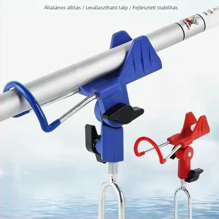 Horgászbot tartó - Shang Hongjia, fém, ground plug, többirányú forgás, összecsukható: Nem