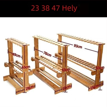 Függőleges bambusz horgászbot kiállító állvány tároláshoz – 23/38/47