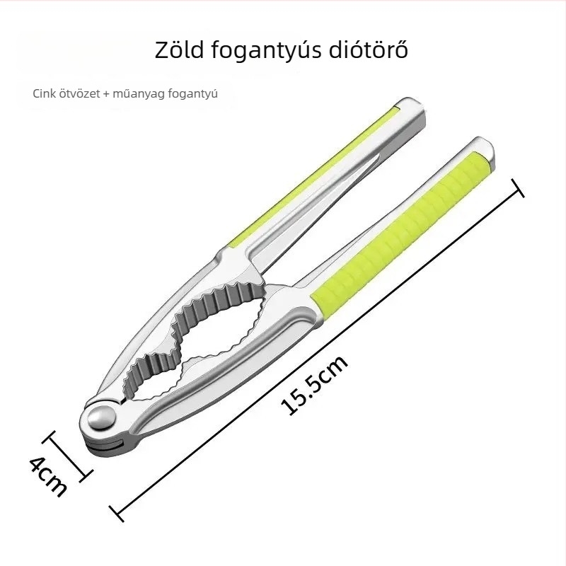 Diótörő fogó CRAZY KITCHEN — cink ötvözet; logó nyomtatás lehetséges; 2017 tavaszán debütált; testreszabás elérhető