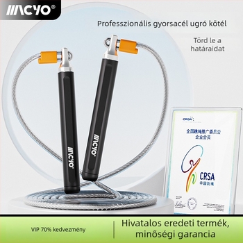Csapágyas ugrókötél – PVC, edzésre, felnőtteknek