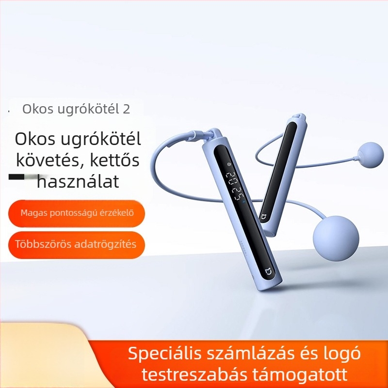 Xiaomi Okos Ugrókötél 2, vezeték nélküli, súlyozott labdával, pontos számolás a teljes test zsírégetéséért
