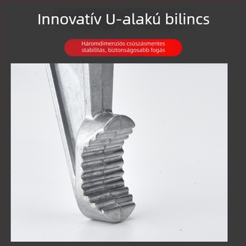 Alumíniumötvözetű híd- és hajón használható horgászbot tartó, fix, összecsukhatatlan
