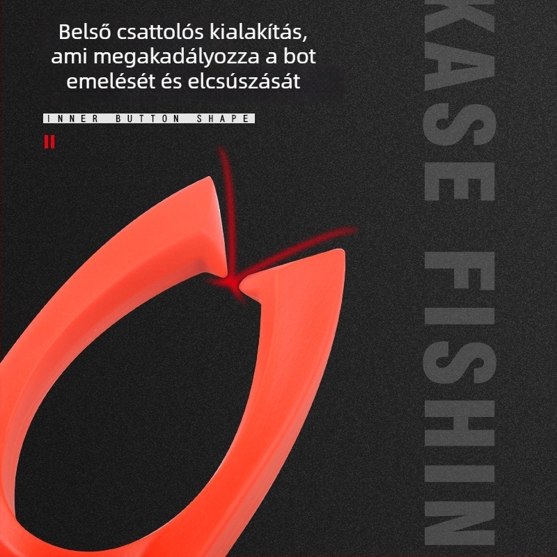 Keith horgászbot tartó – elasztikus gumi + ABS, 2 darabos készlet