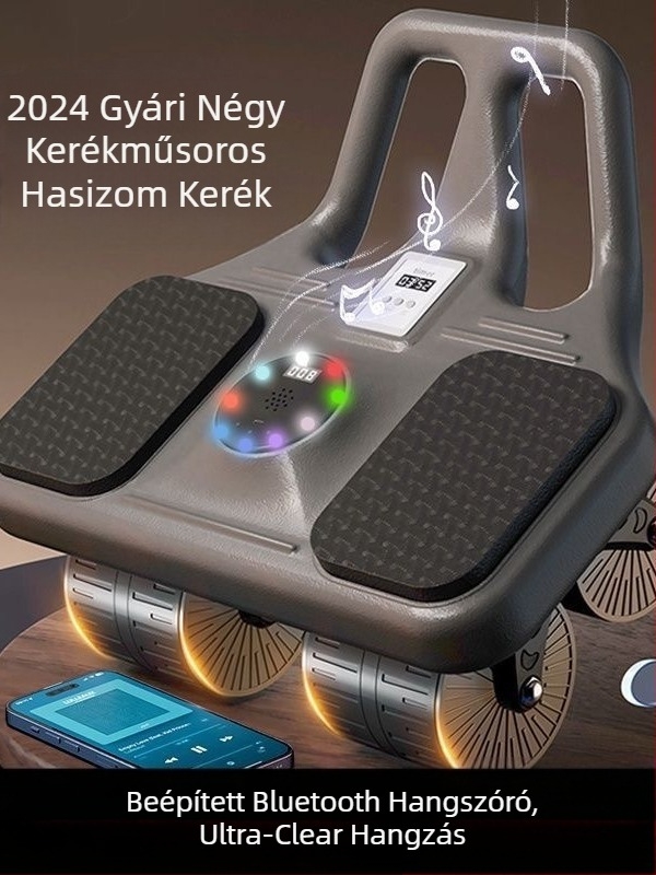 Hasizomkerék – merev, 4 kg súly, irodába, kültérre és otthoni használatra