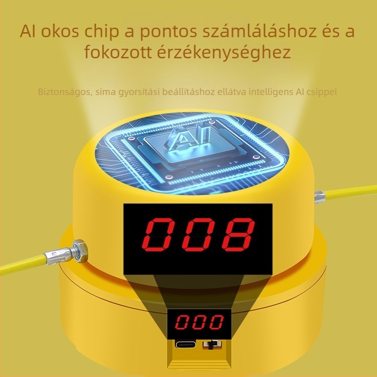 Oujian intelligens automata kötélugró gép, ABS anyag, 0.7 specifikáció, gyermekeknek