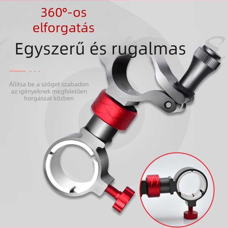 Yunyi 360°-os forgó horgász-ernyő állványhoz – alumíniumötvözetből készült kiegészítő, anti-lengés dizájn