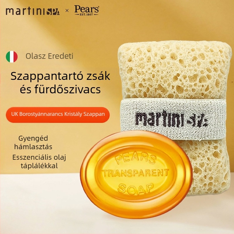 Fürdőszivacs habosító hálószappan-tasakkal, selyemvirág textúra, felnőtteknek, Yue He Márka