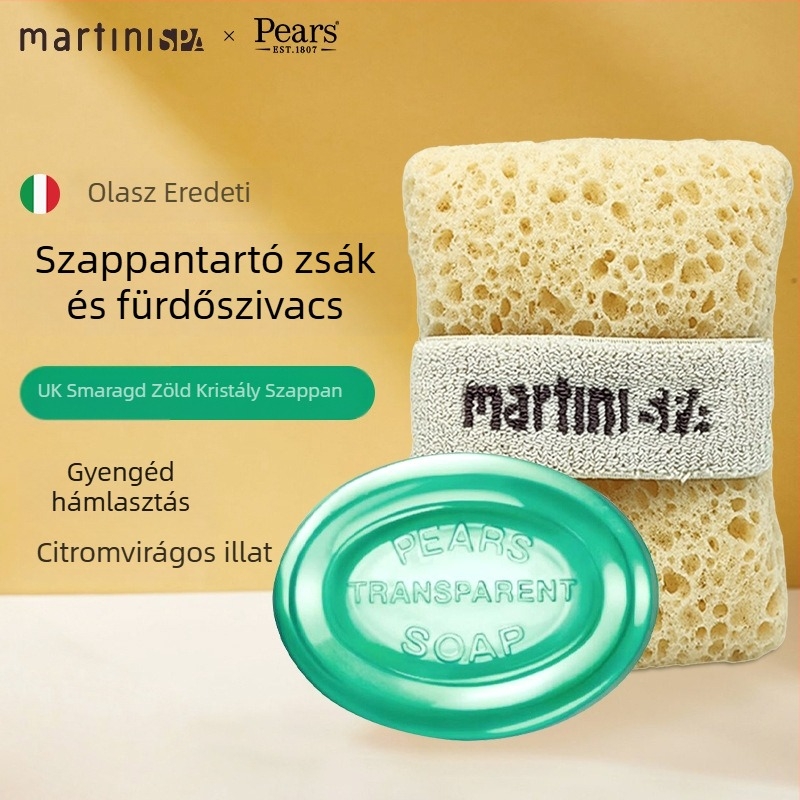Fürdőszivacs habosító hálószappan-tasakkal, selyemvirág textúra, felnőtteknek, Yue He Márka