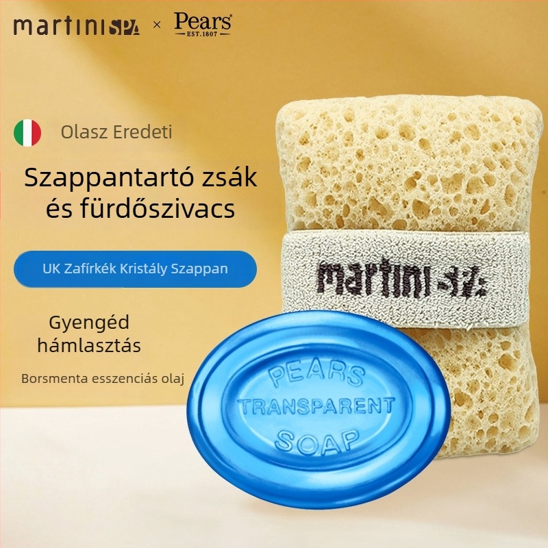 Fürdőszivacs habosító hálószappan-tasakkal, selyemvirág textúra, felnőtteknek, Yue He Márka