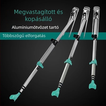 Wanghai háromszög alakú horgászállvány, állítható 1.5–2.1 m, alumínium ötvözet, összecsukható