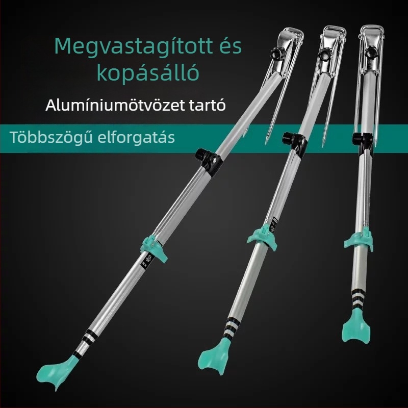 Wanghai háromszög alakú horgászállvány, állítható 1.5–2.1 m, alumínium ötvözet, összecsukható