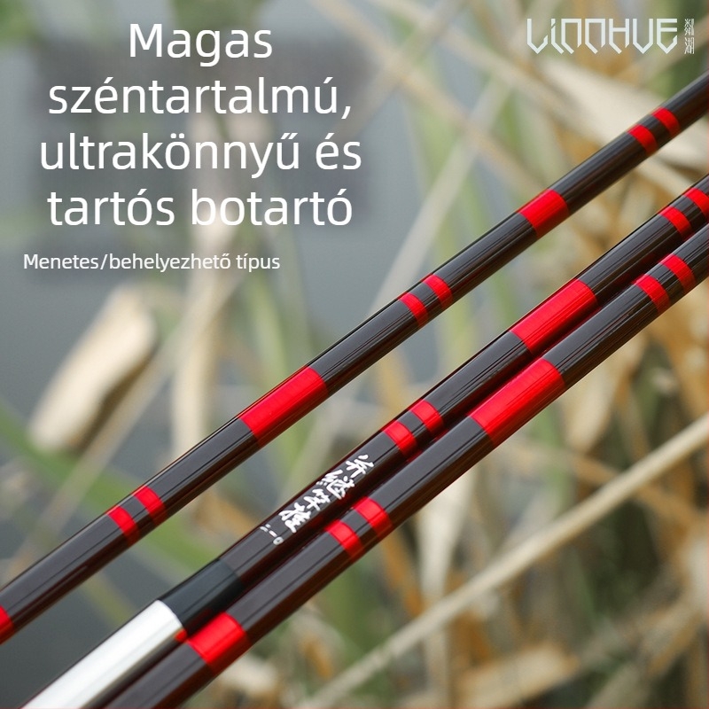 2,1 m karbon szálas horgászbot tartó