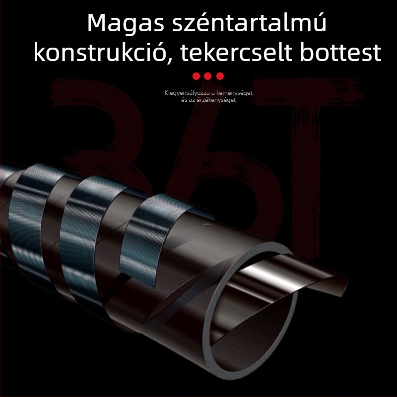 2,1 m karbon szálas horgászbot tartó