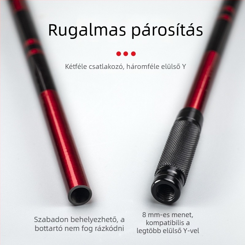 2,1 m karbon szálas horgászbot tartó