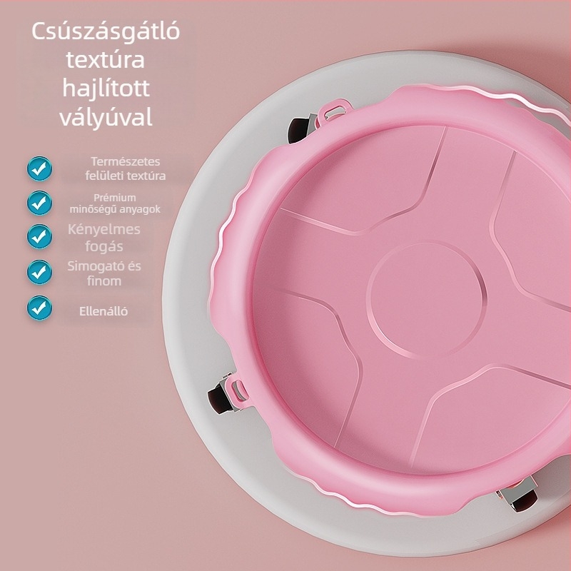 Vanilla hasizom görgő – csendes működés, nem hajtogatható, otthoni edzéshez, irodai és kültéri használatra, 0,65 kg