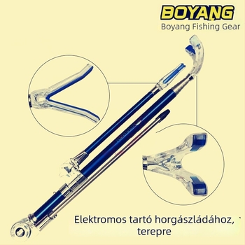 Boyang AZ sorozat - kettős funkciójú tartó rozsdamentes acélból, összecsukható és biztonsági pánttal
