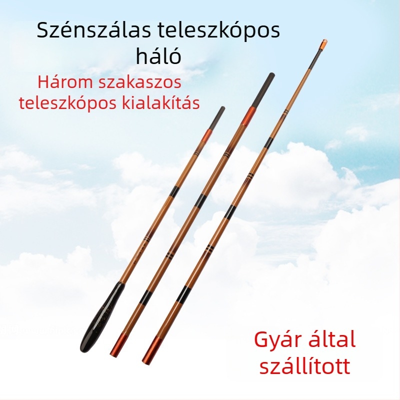 Szénszálas horgászbot tartó, többirányú forgatás, összecsukható nélkül, akkumulátor típusú