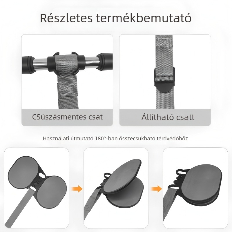 Hasizom-roller automatikus visszafordulással, dupla kerék, otthoni használatra, 1,1 kg, csúszásmentes matrac mellékelve