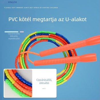 Ugrókötél, PVC anyagú, állítható, felnőttek és diákok számára