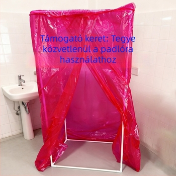 Padlón álló PVC keret téglalap alakú fürdő sátorhoz – zuhanyfal tartó