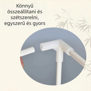 Padlón álló PVC keret téglalap alakú fürdő sátorhoz – zuhanyfal tartó