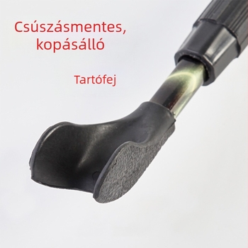 Alumíniumötvözetből készült konzol horgászfelszereléshez — rögzített, nem hajtogatható, nem forgatható, kültéri használatra