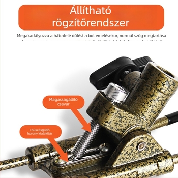 Ifeilex Toronytípusú Horgászbot Tartó, Clip-On Híd/Raft Rögzítés, Többfunkciós Tengeri Horgászbot Tartó, Megerősített Konstrukció