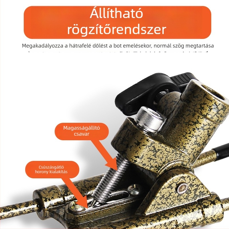Ifeilex Toronytípusú Horgászbot Tartó, Clip-On Híd/Raft Rögzítés, Többfunkciós Tengeri Horgászbot Tartó, Megerősített Konstrukció