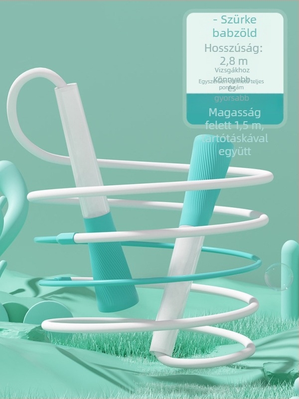 Gyermekek és általános iskolások számára ugrókötél – állítható, csomómentes, PP anyag, 2,8 m, kód Ss03-a